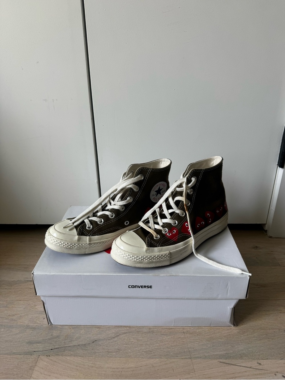 Comme des Garçons PLAY x Converse Multi Heart Chuck 70 High-Tops